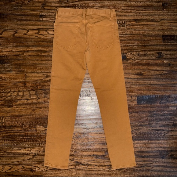 Banana Republic Chino Slim Fit Traveler Pant Orange Brown 30x32 - Picture 6 of 6